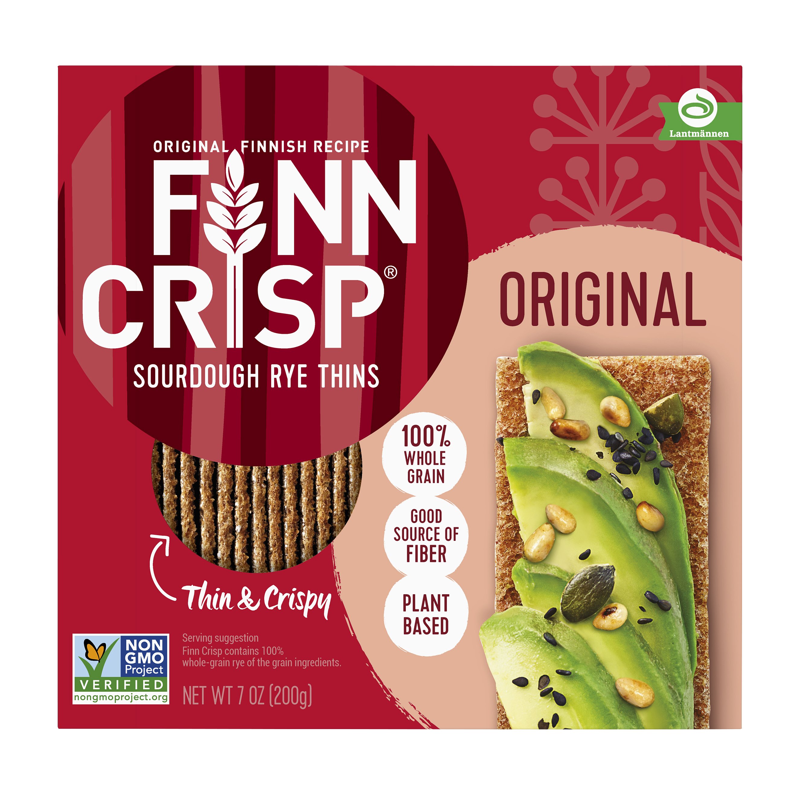 Finn Crisp Original Rye Crackers Shop Crackers Breadsticks At H E B