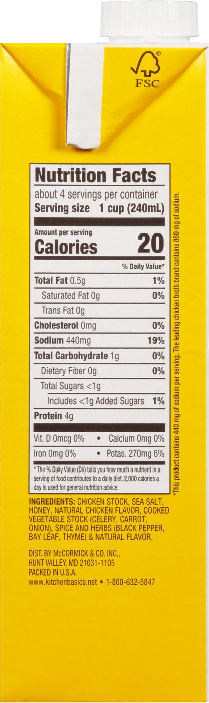 Kitchen Basics Original Chicken Cooking Stock; image 4 of 10