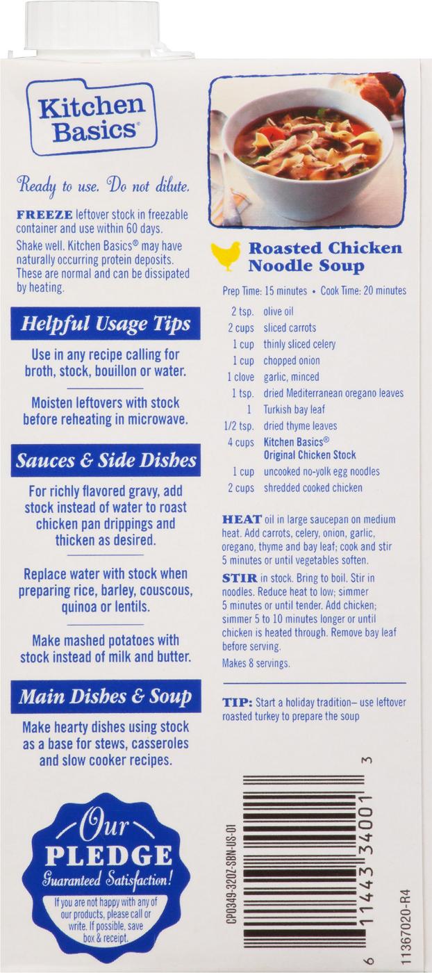 Kitchen Basics Original Chicken Cooking Stock; image 7 of 10