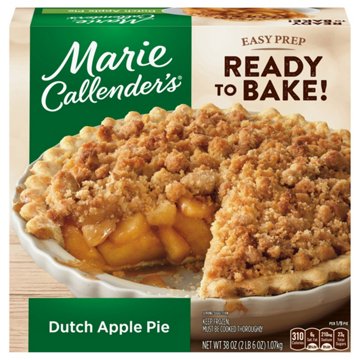 Marie Callender's Dutch Apple Pie, 38 oz