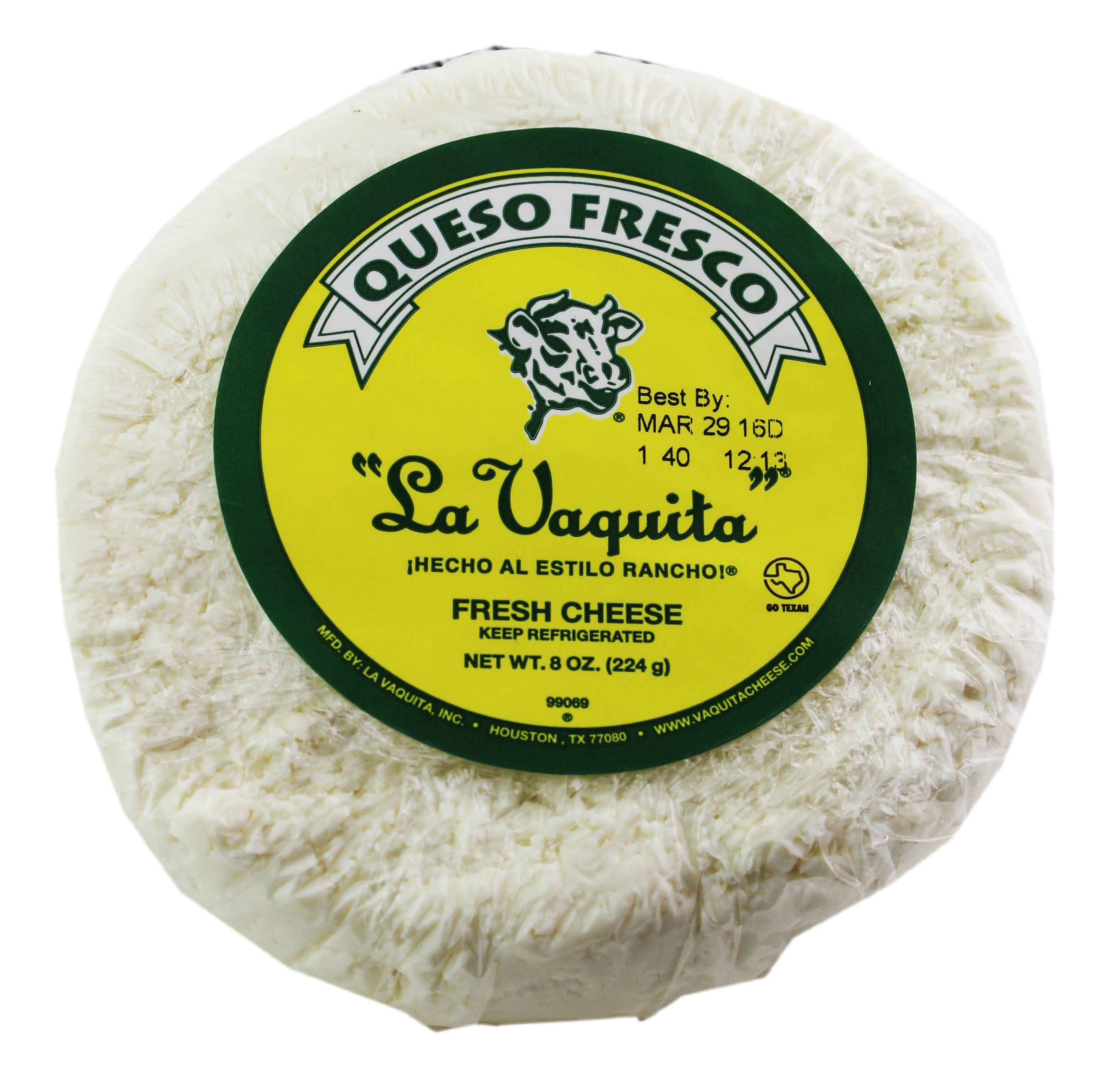 Cacique Ranchero Fresh Queso Fresco Cheese, 10 oz (Refrigerated) 