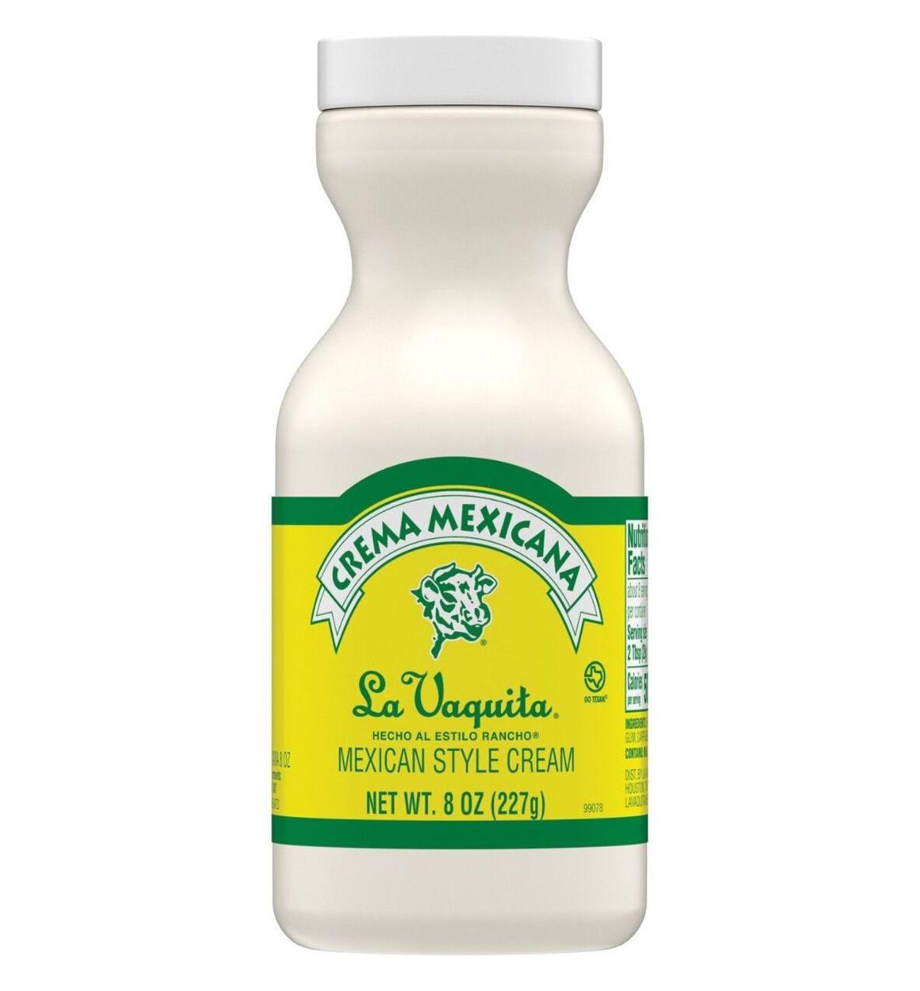 La Vaquita Crema Mexicana Sour Cream; image 1 of 8