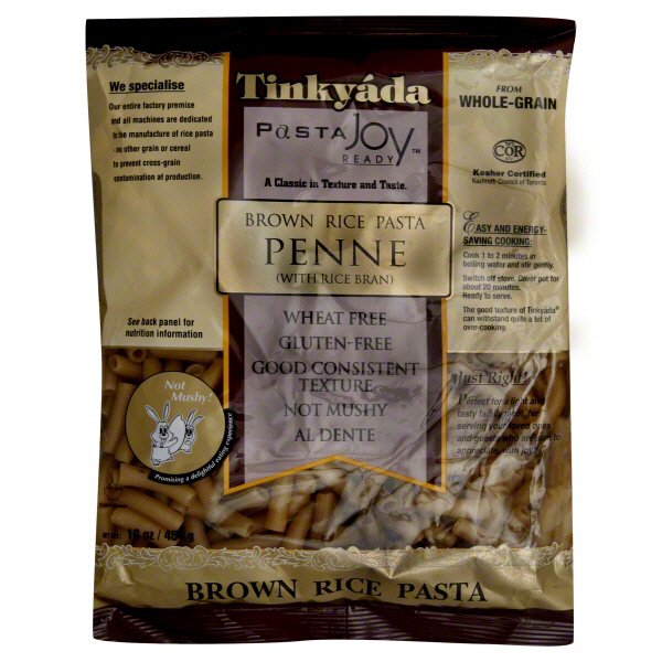 Tinkyada Pasta Joy Ready Penne Brown Rice Pasta Shop Pasta at HEB