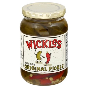 Wickles Original  Wickedly Delicious Pickle, 16 oz