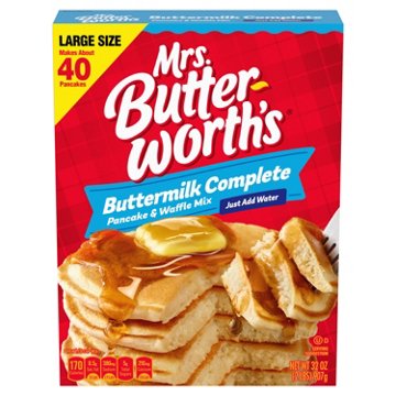 Mrs. Butterworth's Complete Buttermilk Pancake & Waffle Mix, 32 oz