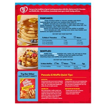Mrs. Butterworth's Complete Buttermilk Pancake & Waffle Mix, 32 oz