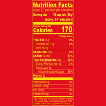 Mrs. Butterworth's Complete Buttermilk Pancake & Waffle Mix, 32 oz