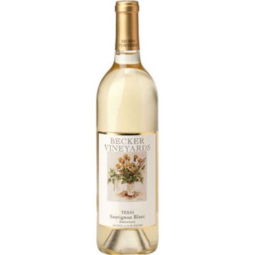 Becker Vineyards Sauvignon Blanc Texas White Wine, 750 mL