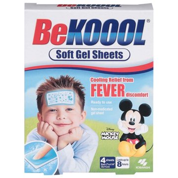 Be Koool Disney Soft Gel Sheets, 4 ct