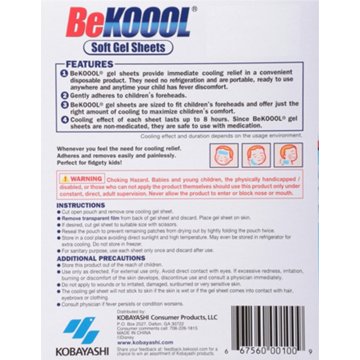 Be Koool Disney Soft Gel Sheets, 4 ct