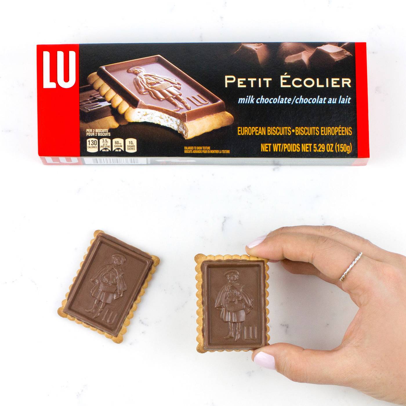 LU Petit Ecolier Milk Chocolate European Biscuits; image 10 of 11