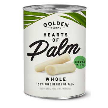 Golden Farms Whole Hearts of Palm, 14.5 oz