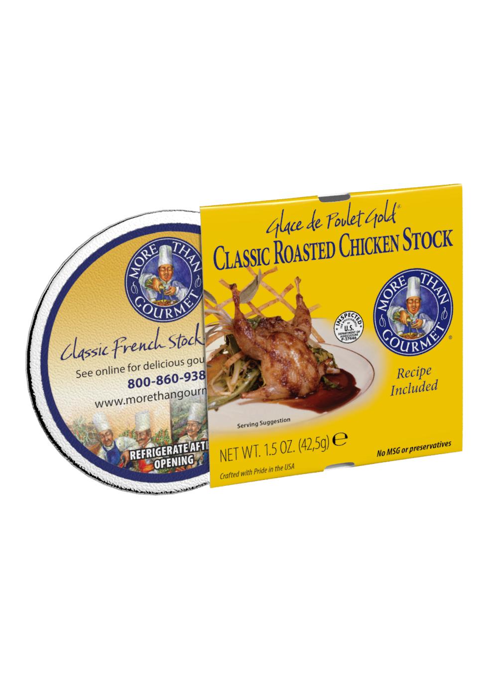More Than Gourmet Classic Roasted Chicken Stock Shop Broth & bouillon