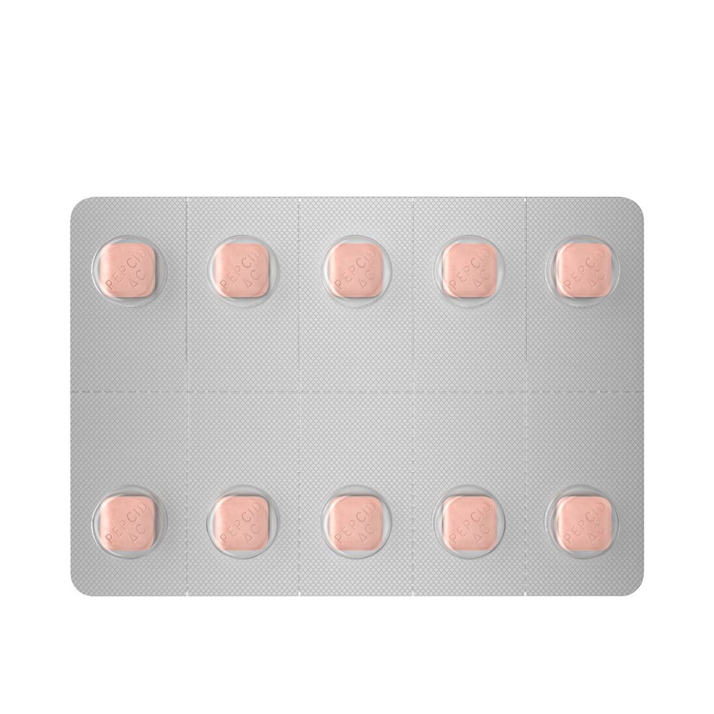 Pepcid AC Original Strength Tablets; image 4 of 7