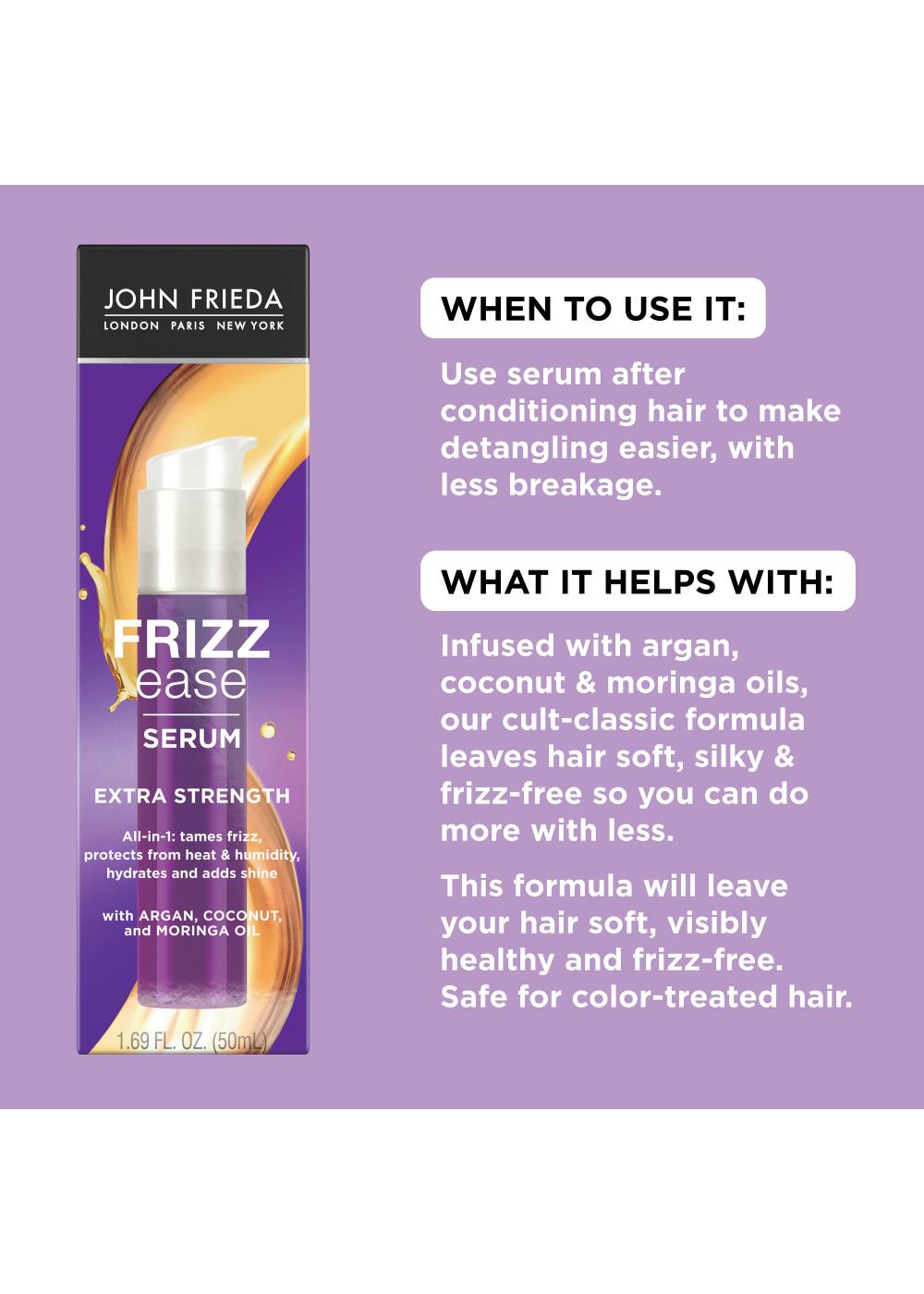 John Frieda Frizz Ease Extra Strength Hair Serum; image 5 of 13