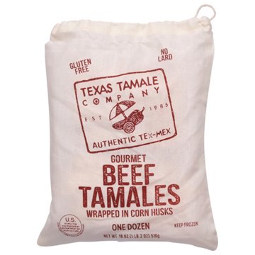 Texas Tamale Company Gourmet Beef Tamales, 12 ct