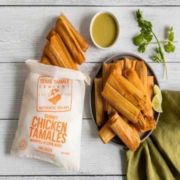 Texas Tamale Company Gourmet Chicken Tamales, 12 ct