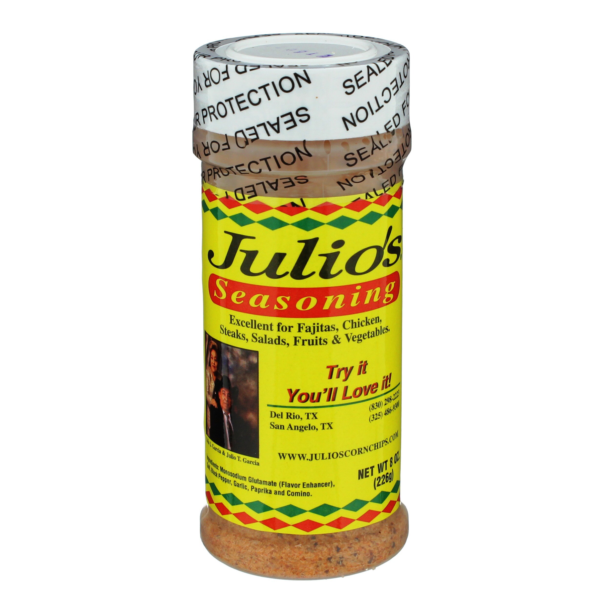 Julio's Seasoning Shop Spice Mixes at HEB