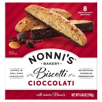 Nonni's Cioccolati Biscotti, 6.88 oz