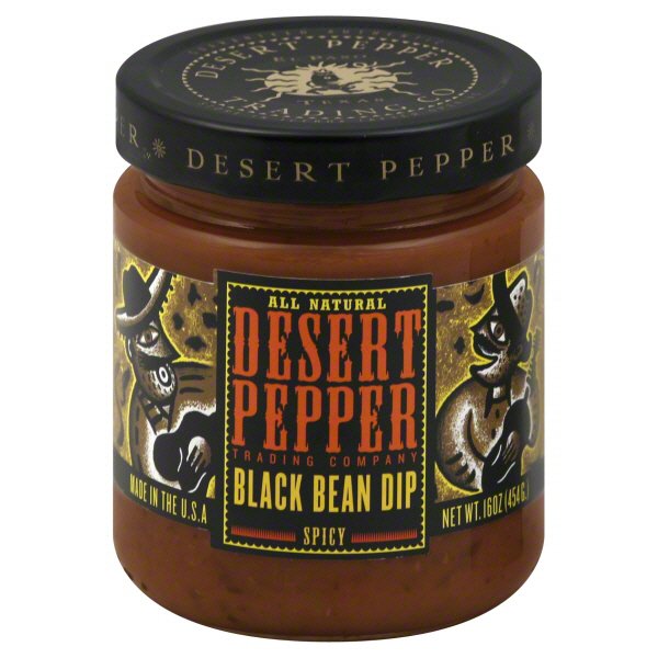 Desert Pepper El Paso Desert Pepper Black Bean Dip Shop Salsa & Dip