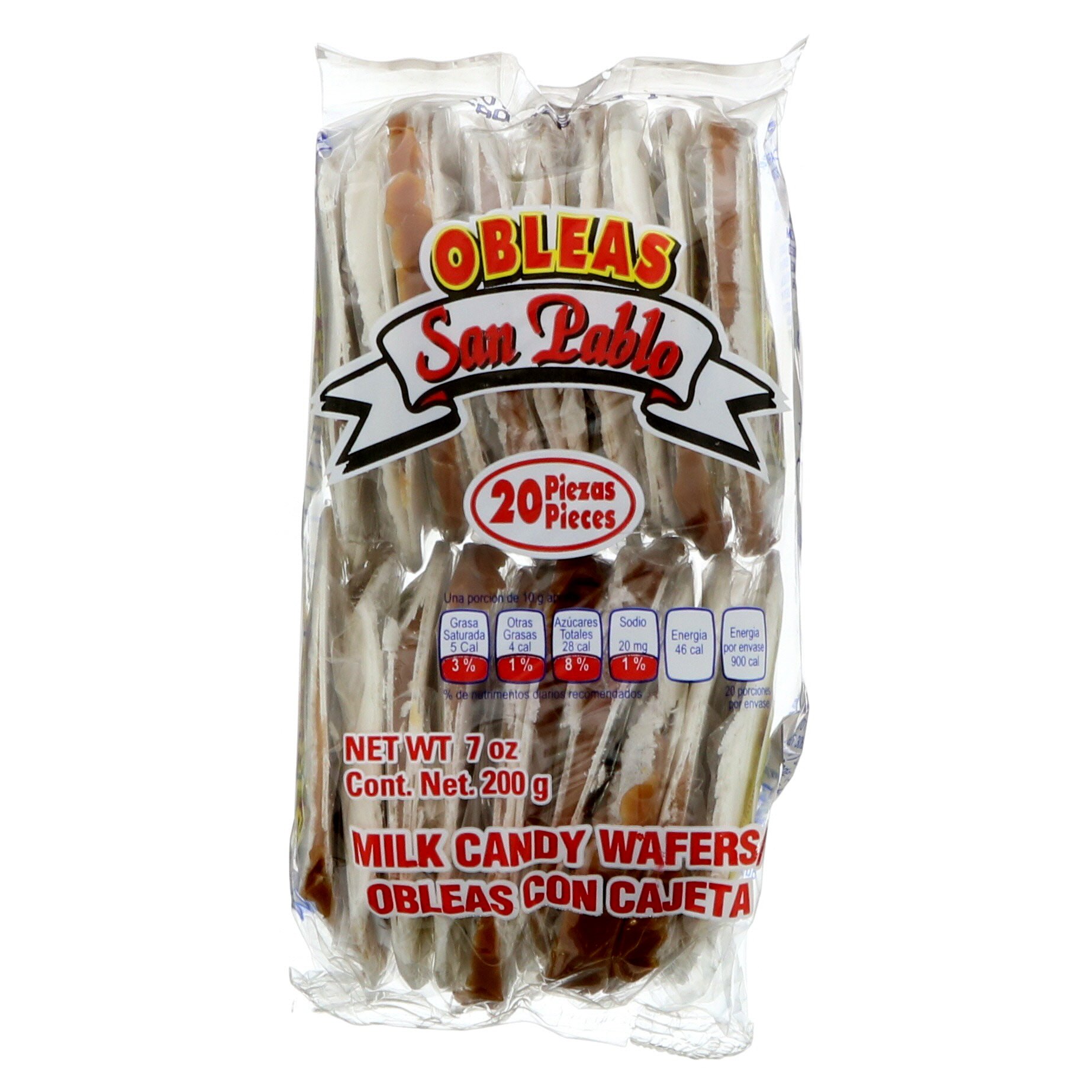 San Pablo Oblea Mini Milk Candy Wafers, Mexican Candy Shop Candy at HEB