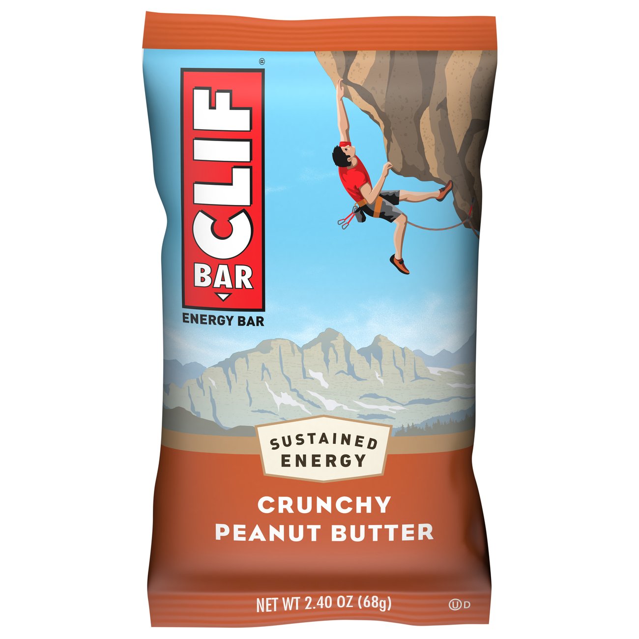 Clif Crunchy Peanut Butter Energy Bar Shop Granola & Snack Bars at HEB