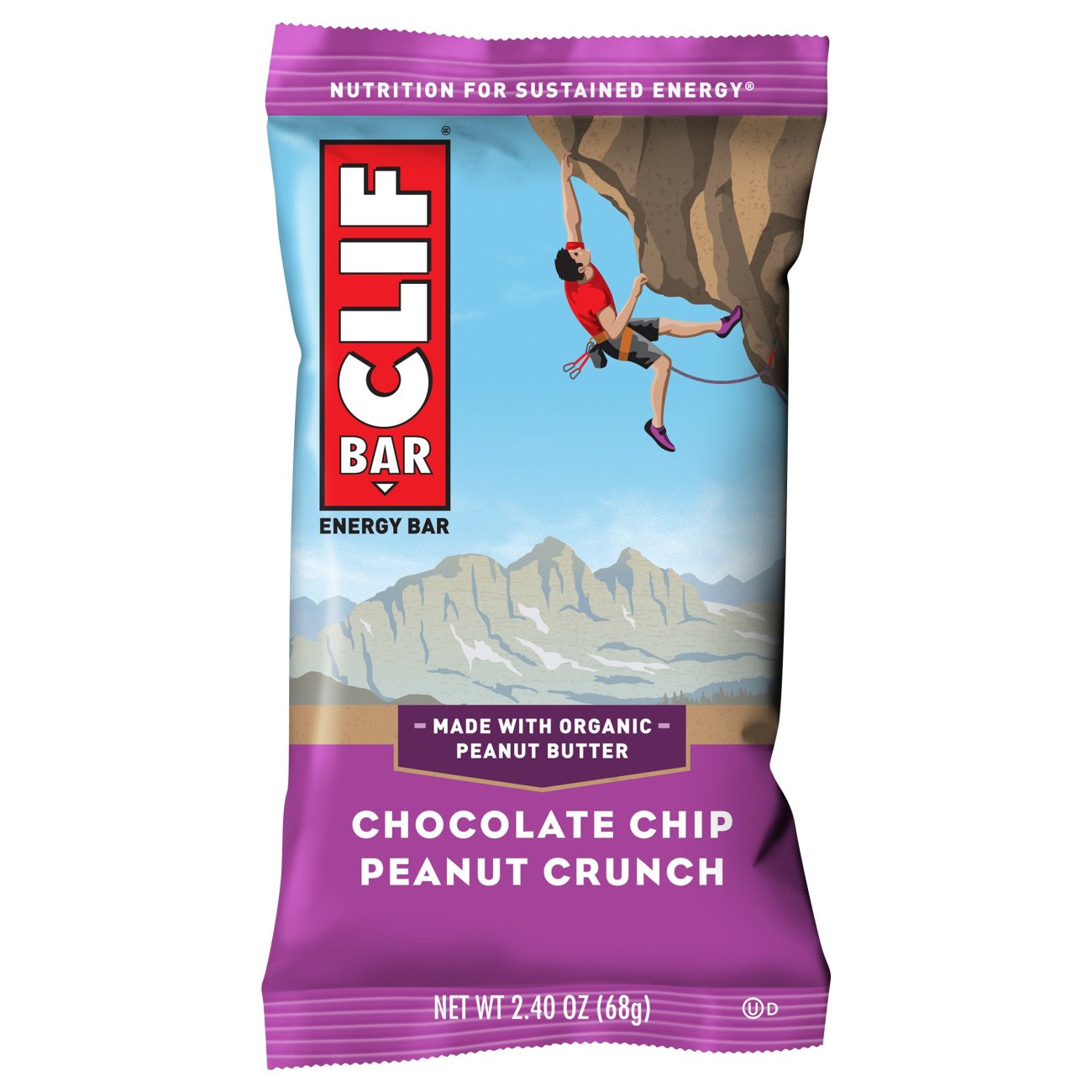 Clif Chocolate Chip Peanut Crunch Energy Bar Shop Granola & Snack Bars at HEB