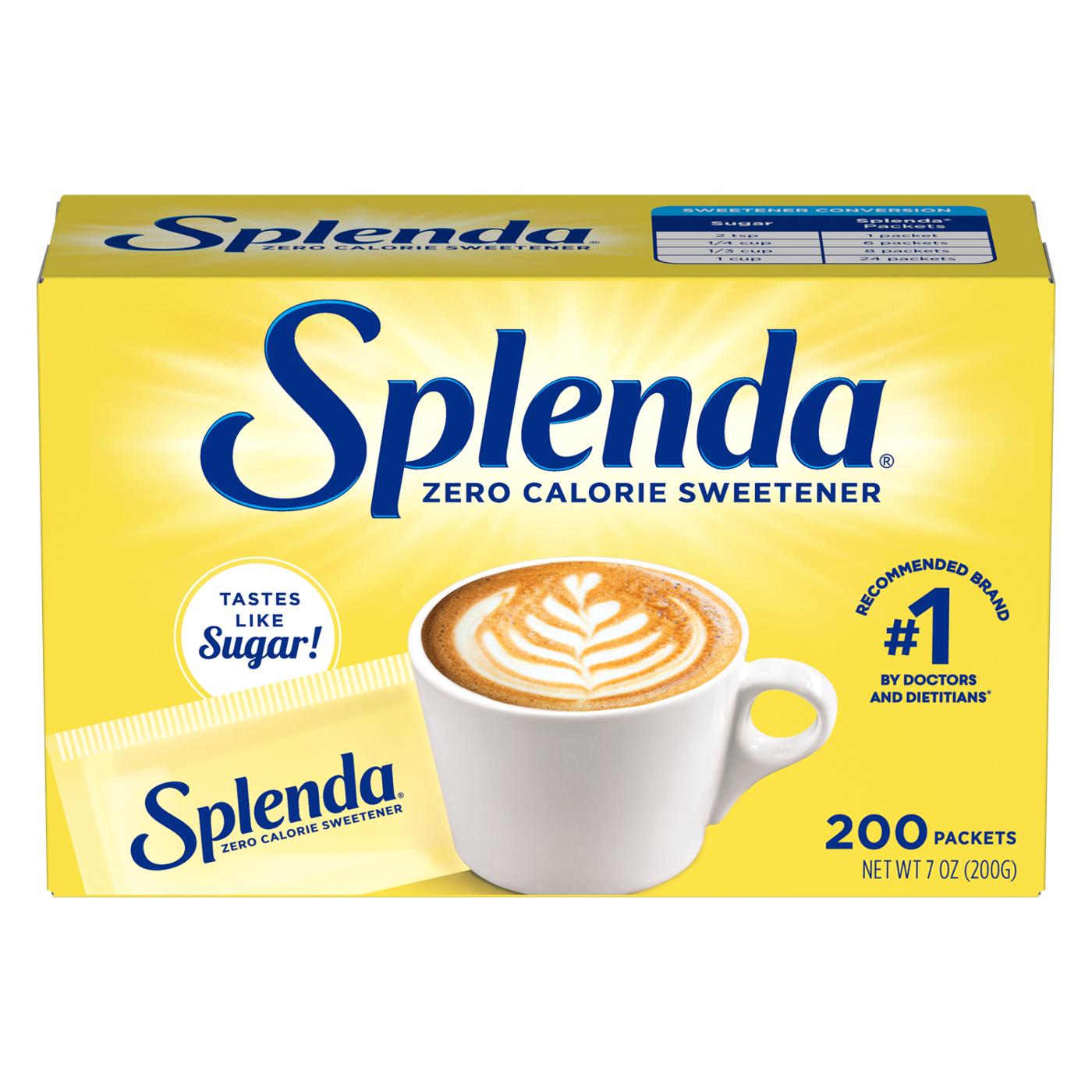 Splenda Zero Calorie Sweetener Packets; image 1 of 2