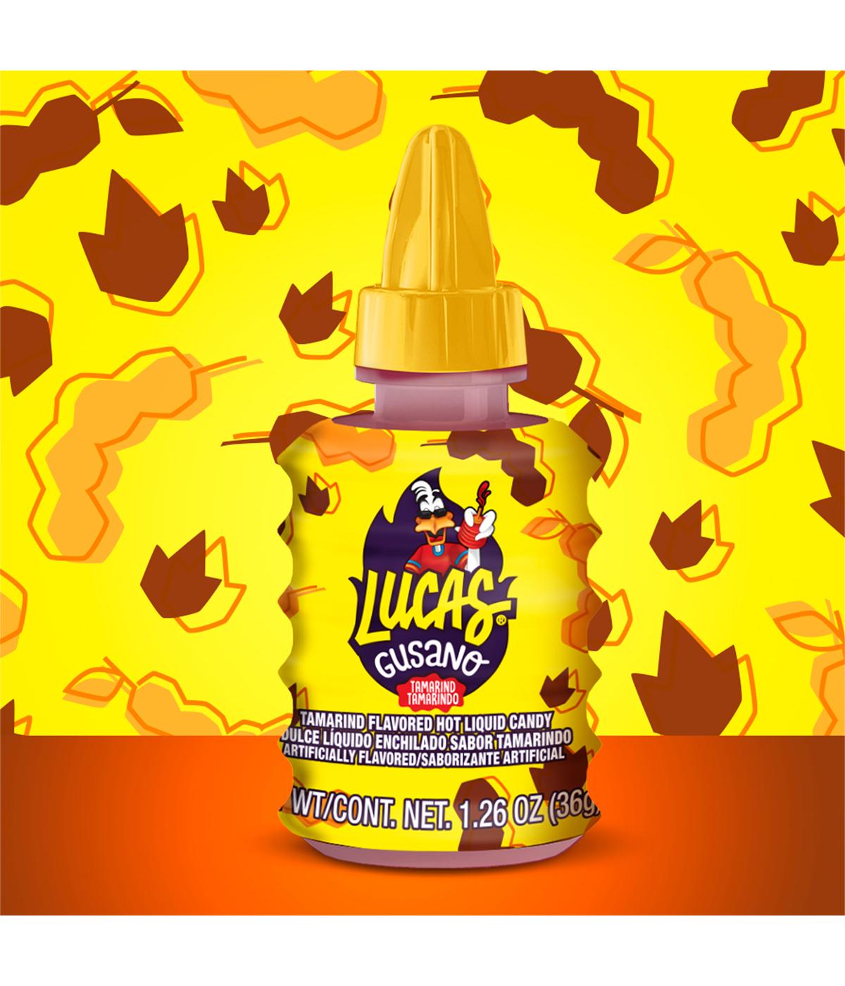 Lucas Gusano Tamarind Liquid Candy; image 2 of 3