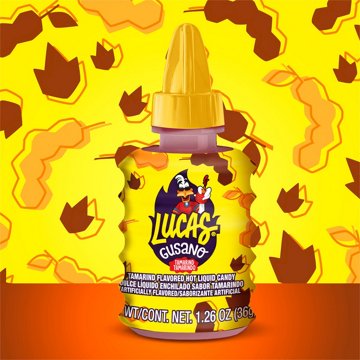 Lucas Gusano Tamarind Liquid Candy