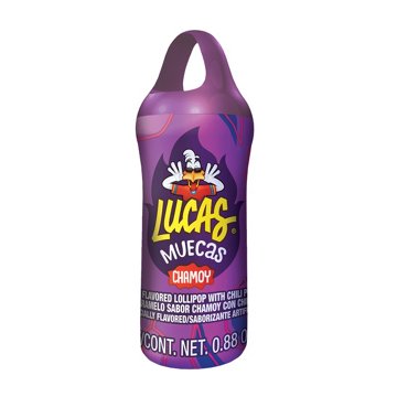 Lucas Muecas Chamoy Lollipop with Chili Powder Candy