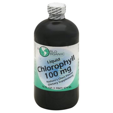 World Organic Liquid Chlorophyll 100 Mg