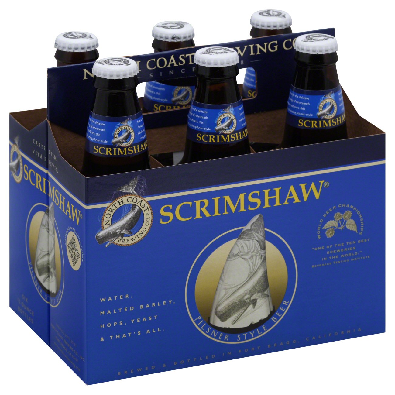 North Coast Scrimshaw Pilsner Beer 12 Oz Bottles - Shop Beer At H-E-B