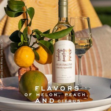 Matanzas Creek Alexander Valley Sauvignon Blanc Wine, 750 mL