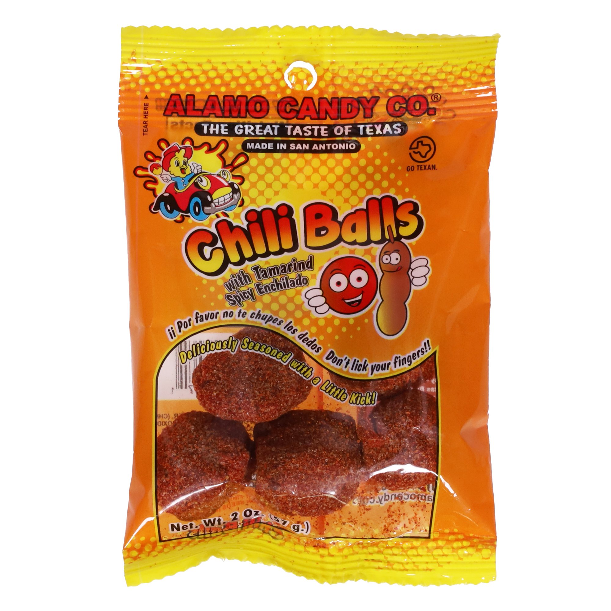Alamo Candy Chili Balls With Tamarindo Shop Candy At H E B