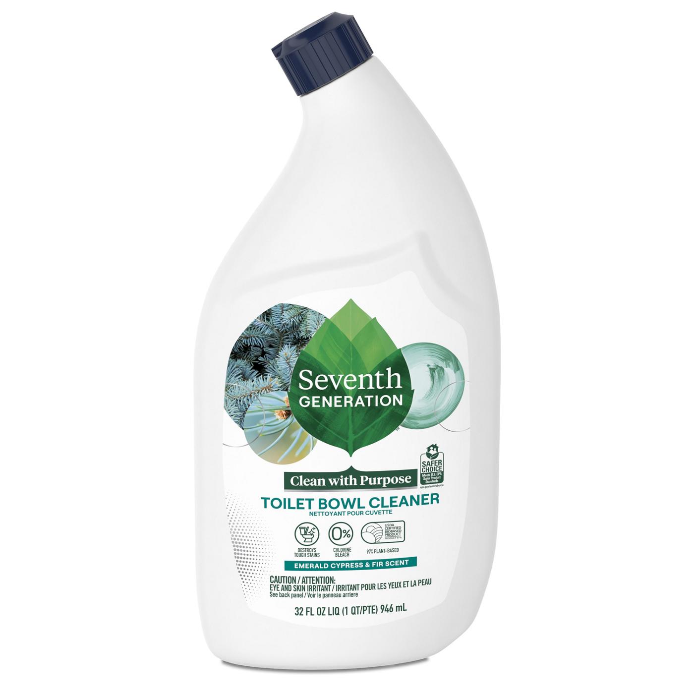 Seventh Generation Emerald Cypress & Fir Toilet Bowl Cleaner; image 1 of 7