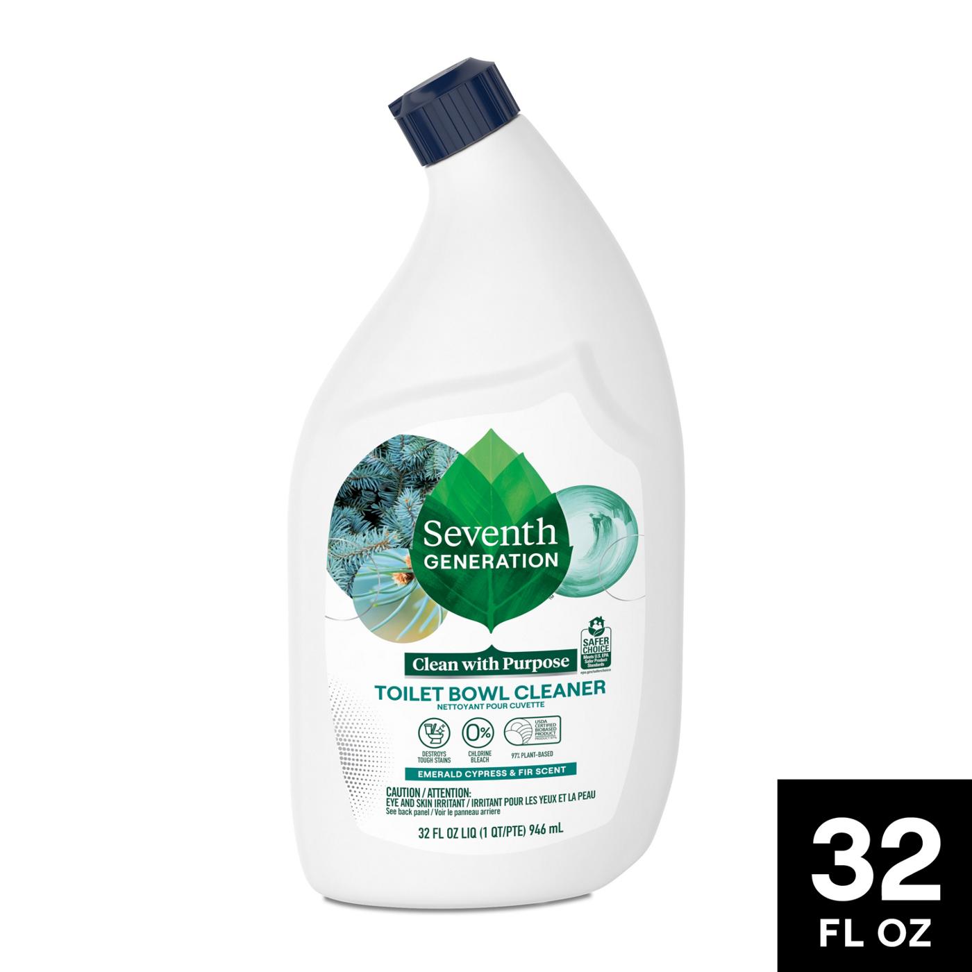 Seventh Generation Emerald Cypress & Fir Toilet Bowl Cleaner; image 2 of 7