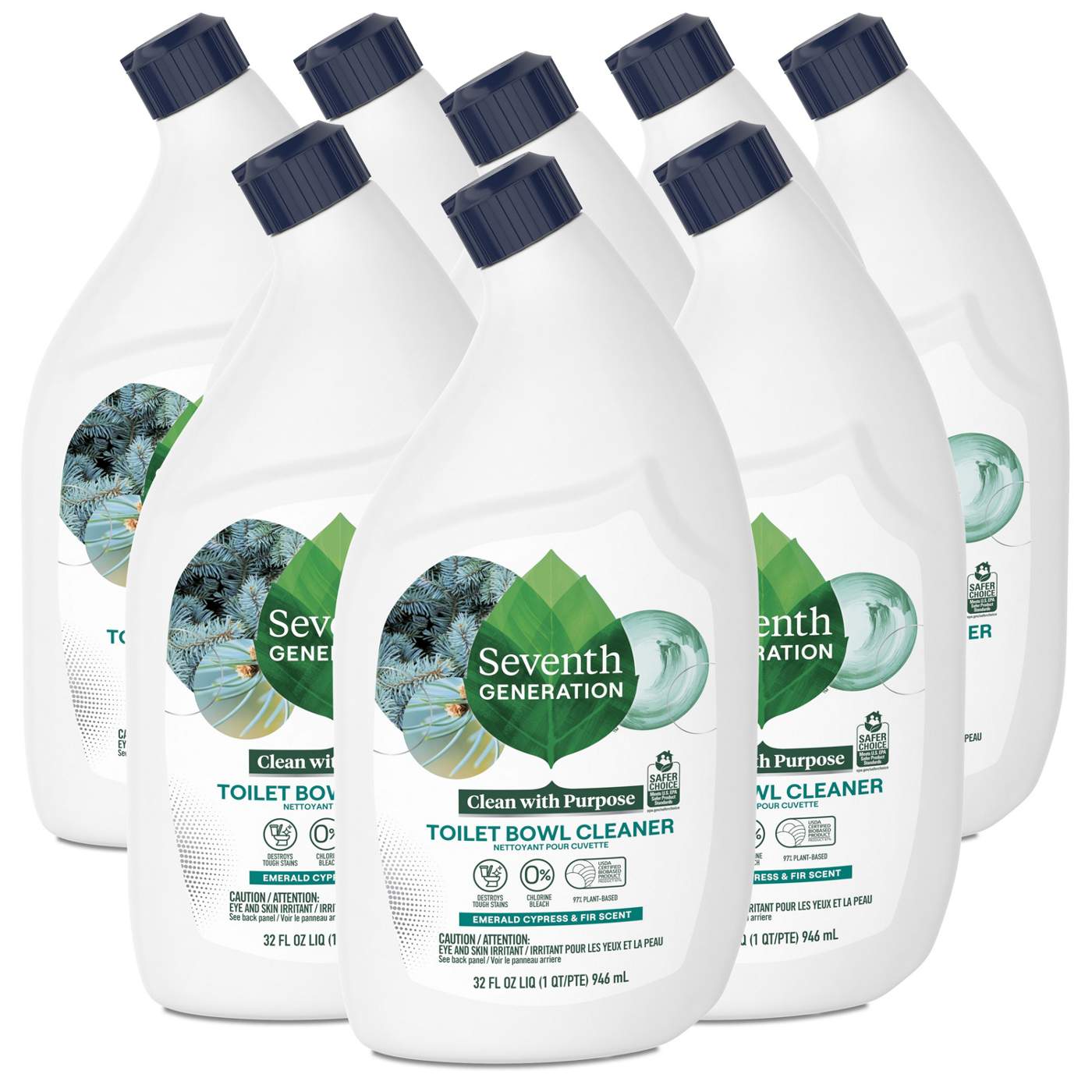 Seventh Generation Emerald Cypress & Fir Toilet Bowl Cleaner; image 4 of 7