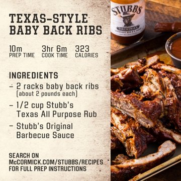 Stubb's Original Barbecue Sauce, 18 oz