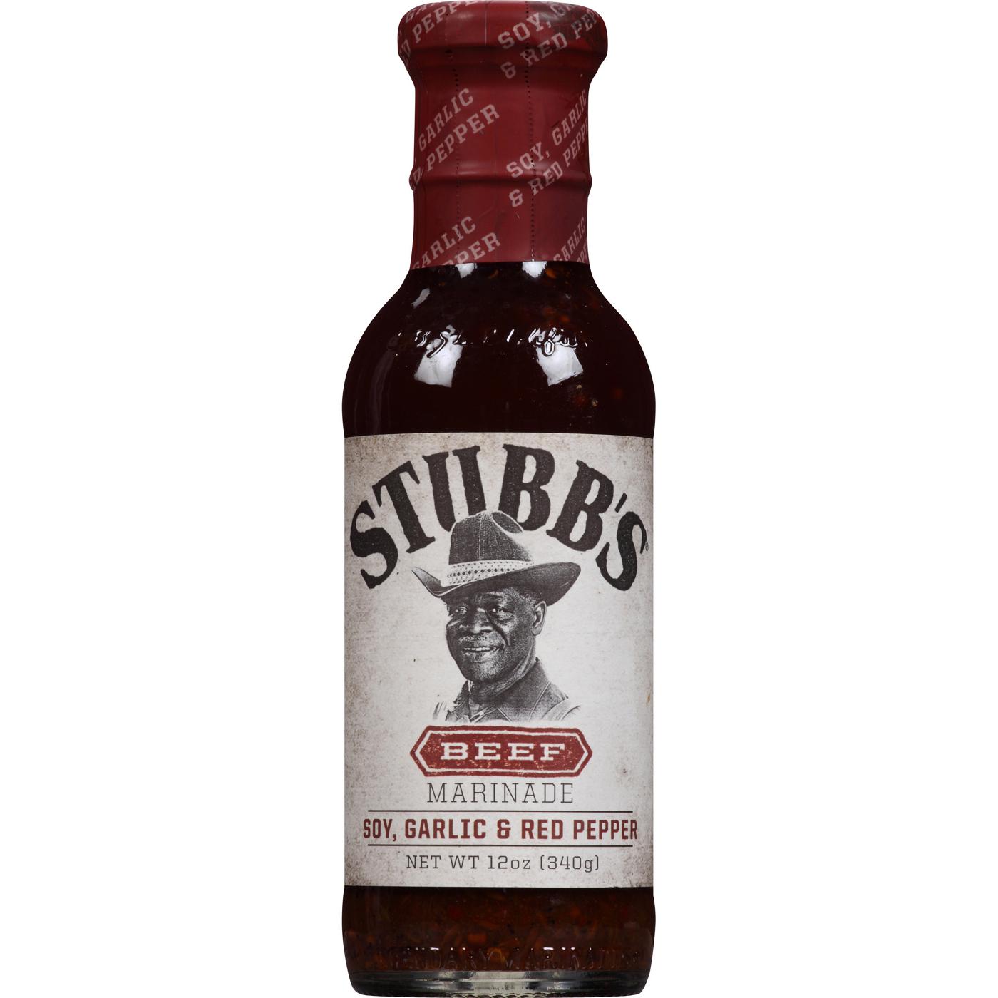 Stubb's Soy, Garlic & Red Pepper Beef Marinade; image 1 of 3