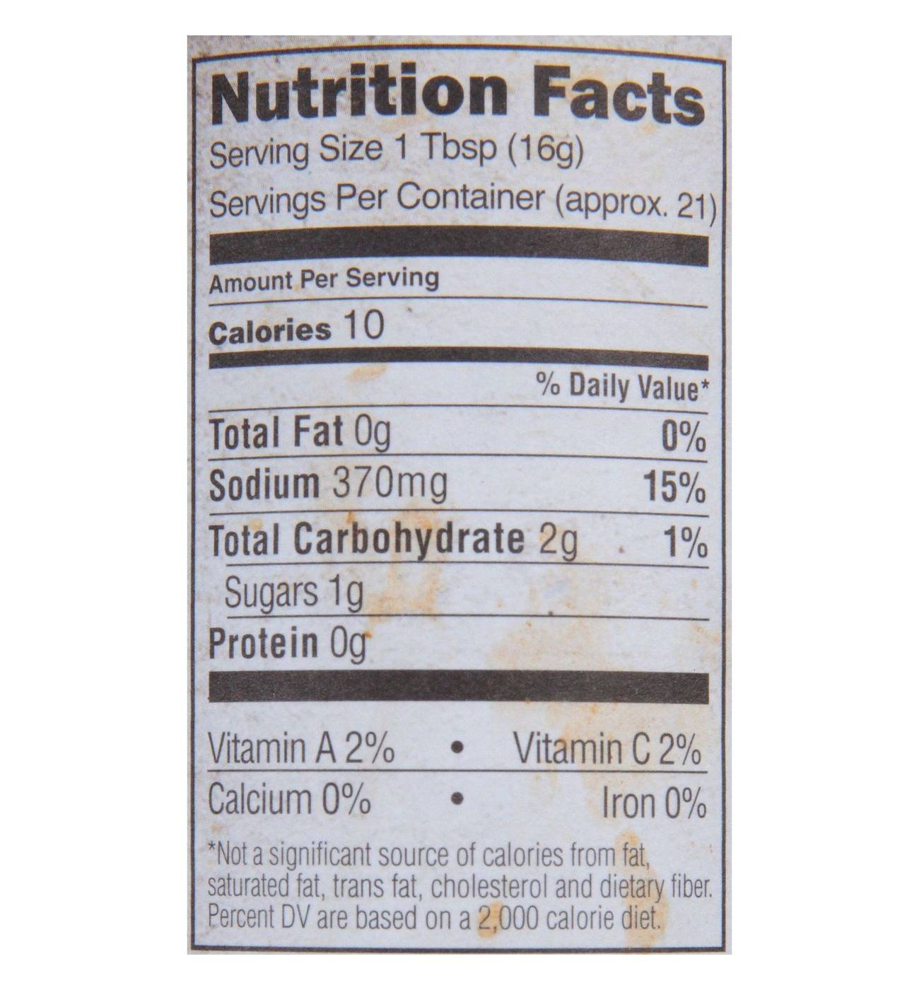 Stubb's Soy, Garlic & Red Pepper Beef Marinade; image 3 of 3