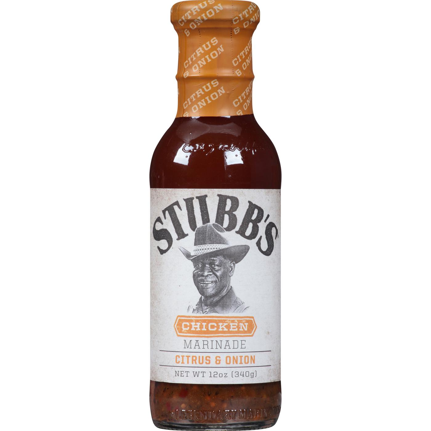 Stubb's Citrus & Onion Chicken Marinade; image 1 of 3