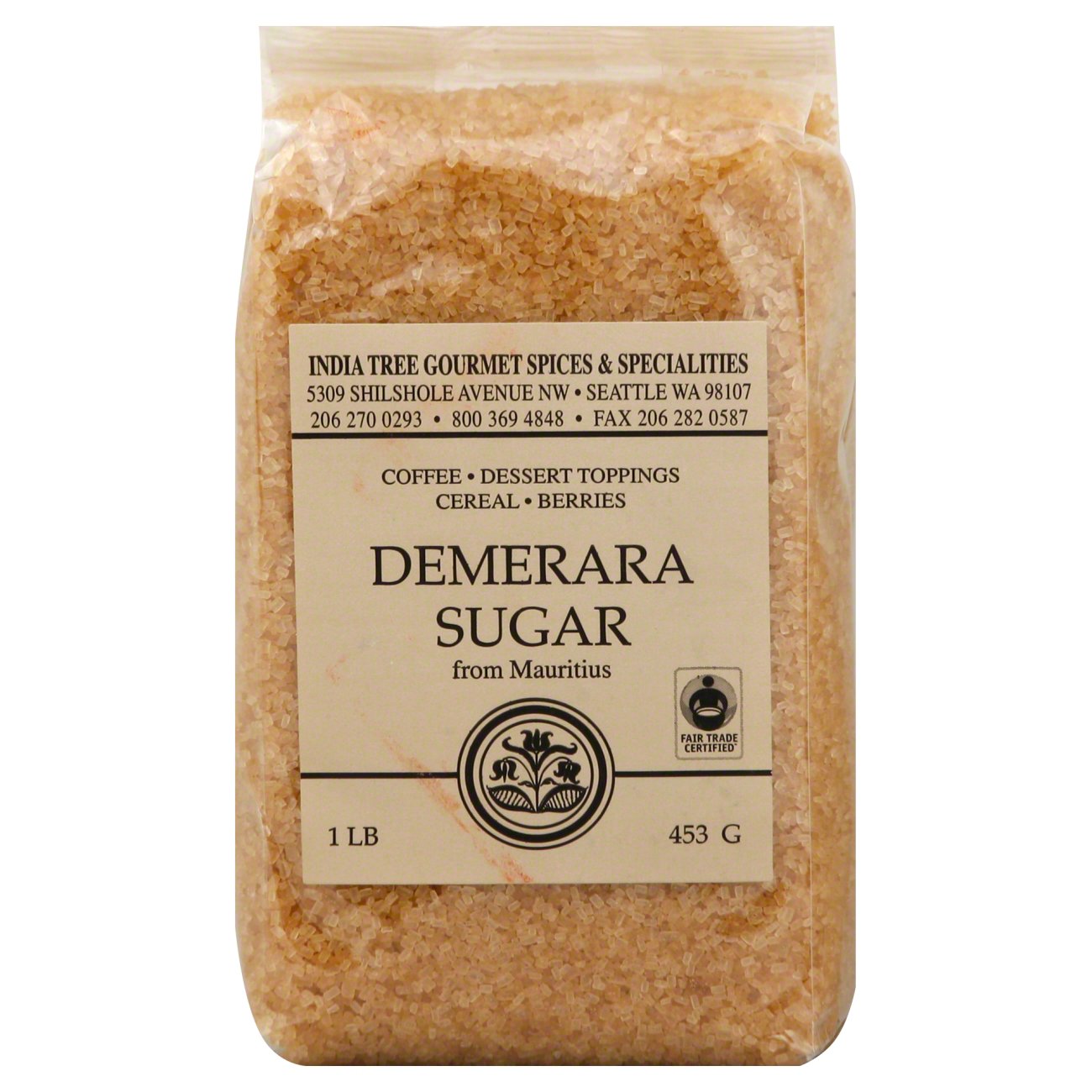 India Tree Demerara Sugar From Mauritius Shop Sugar at HEB
