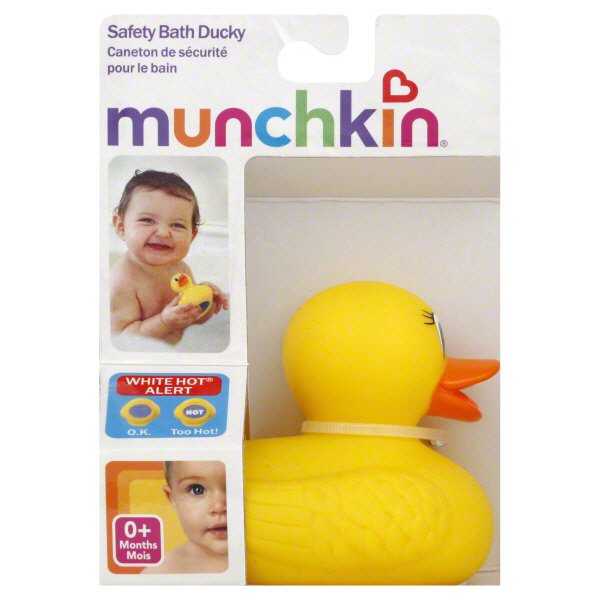 munchkin hot duck bath toy