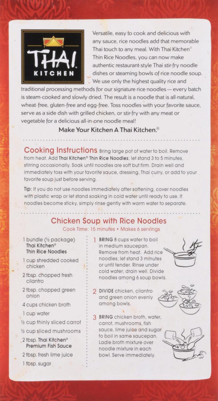 Thai Kitchen Gluten Free Thin Rice Noodles; image 7 of 9