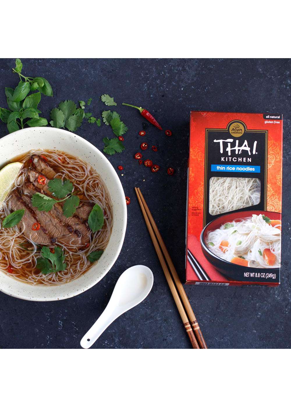 Thai Kitchen Gluten Free Thin Rice Noodles; image 9 of 9
