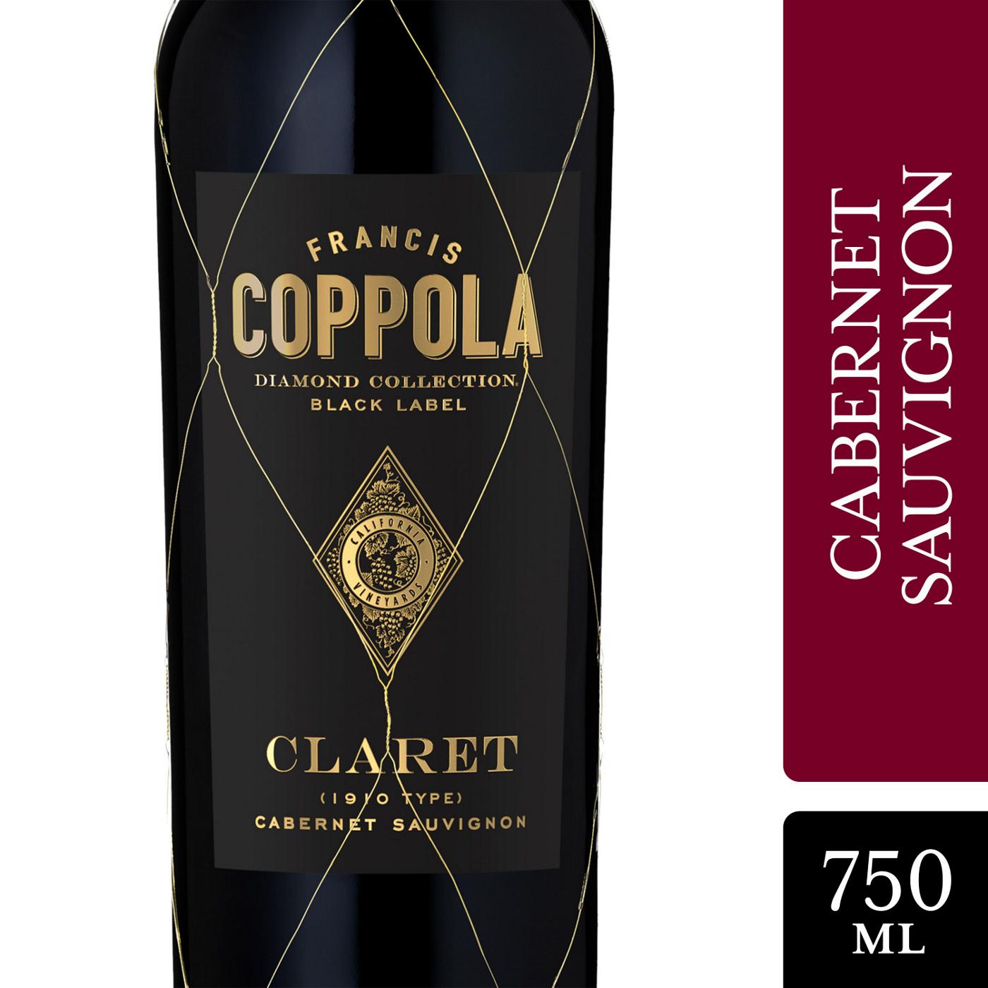 Francis Coppola Diamond Collection Claret Cabernet Sauvignon Red Wine; image 3 of 9