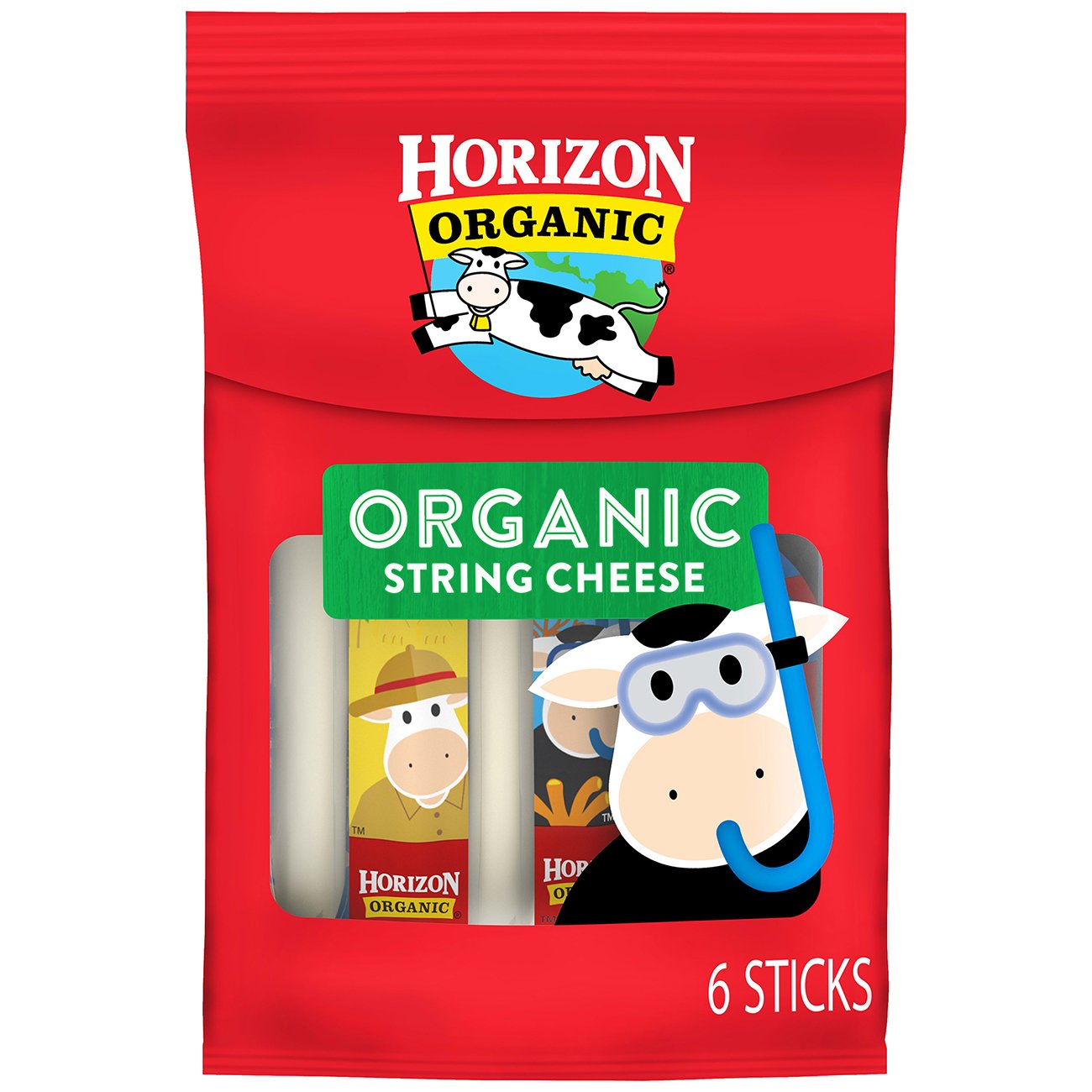 Horizon Organic Mozzarella String Cheese Shop Cheese at HEB