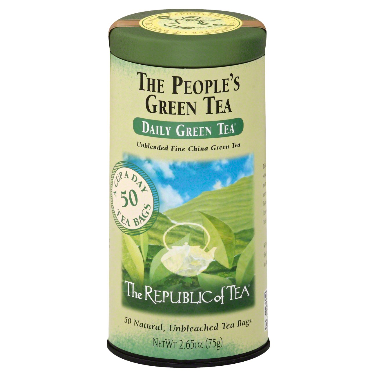 The Republic Of Tea The People S Green Tea Bags Shop Tea At H E B   000274140 1