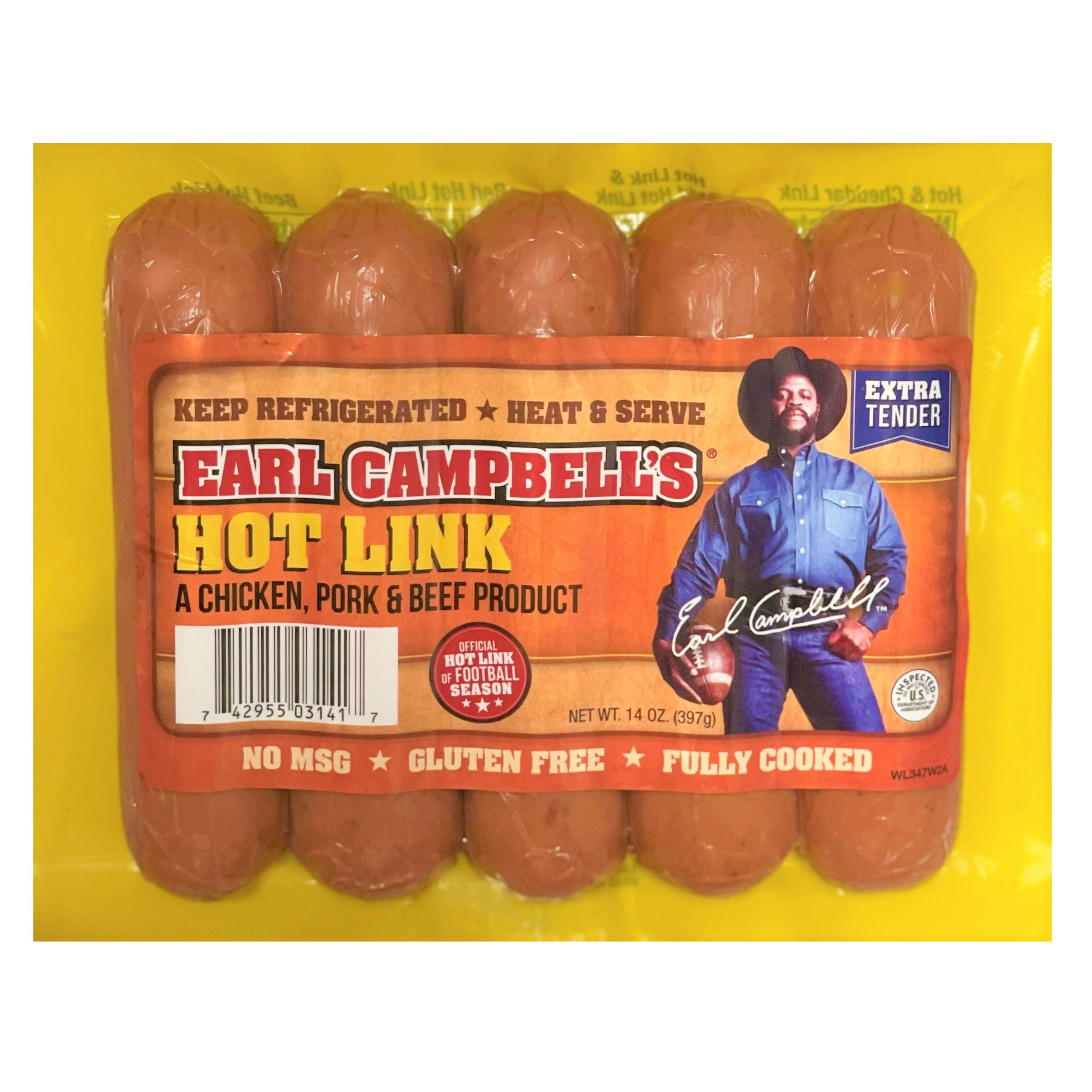 Louisiana Hot Links Retail